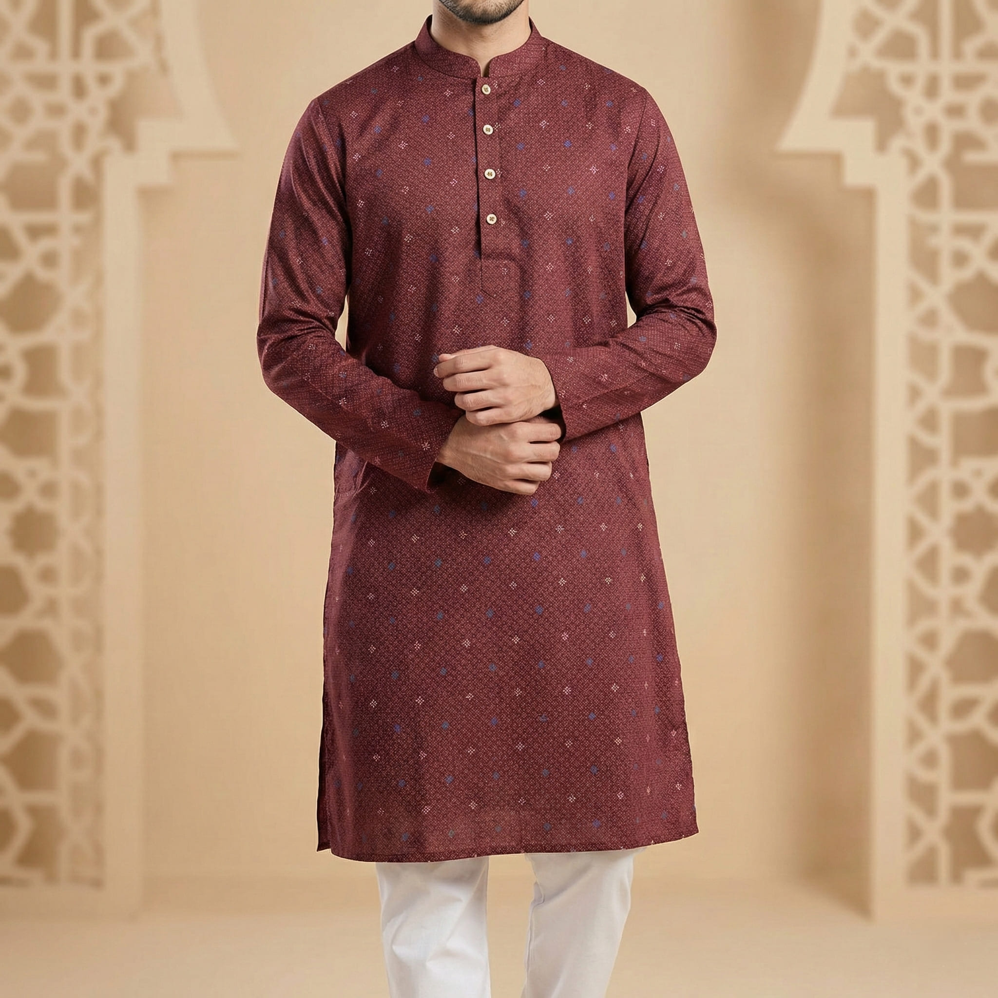 Men's Cotton luxury Punjabi-12847
